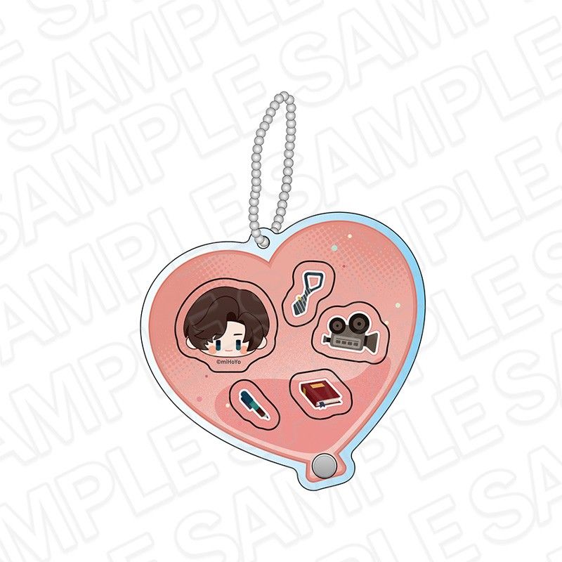 未定事件簿 シャカシャカキーホルダー 左京静真 4周年イベントVer.