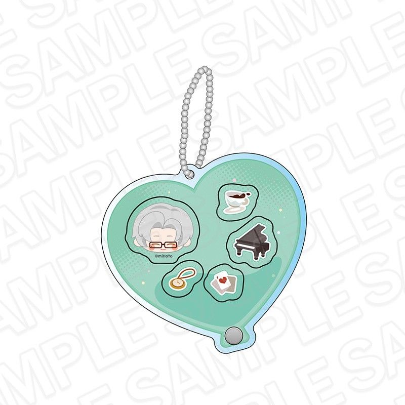 未定事件簿 シャカシャカキーホルダー 森月黎 4周年イベントVer.