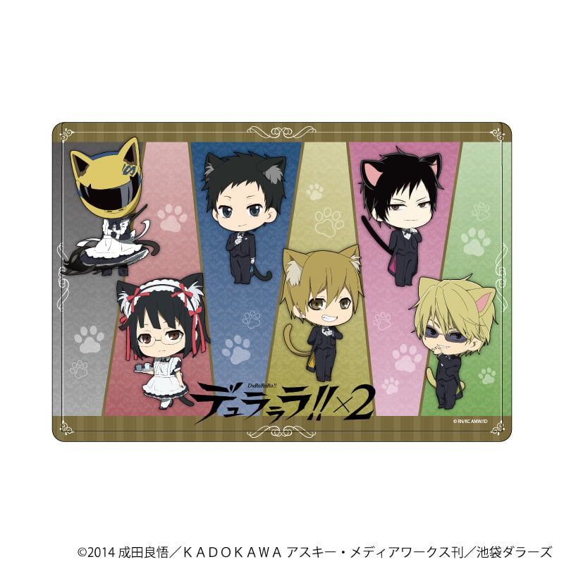 缶バッジ「デュラララ!!×2」18/猫耳バトラーver. コンプリート