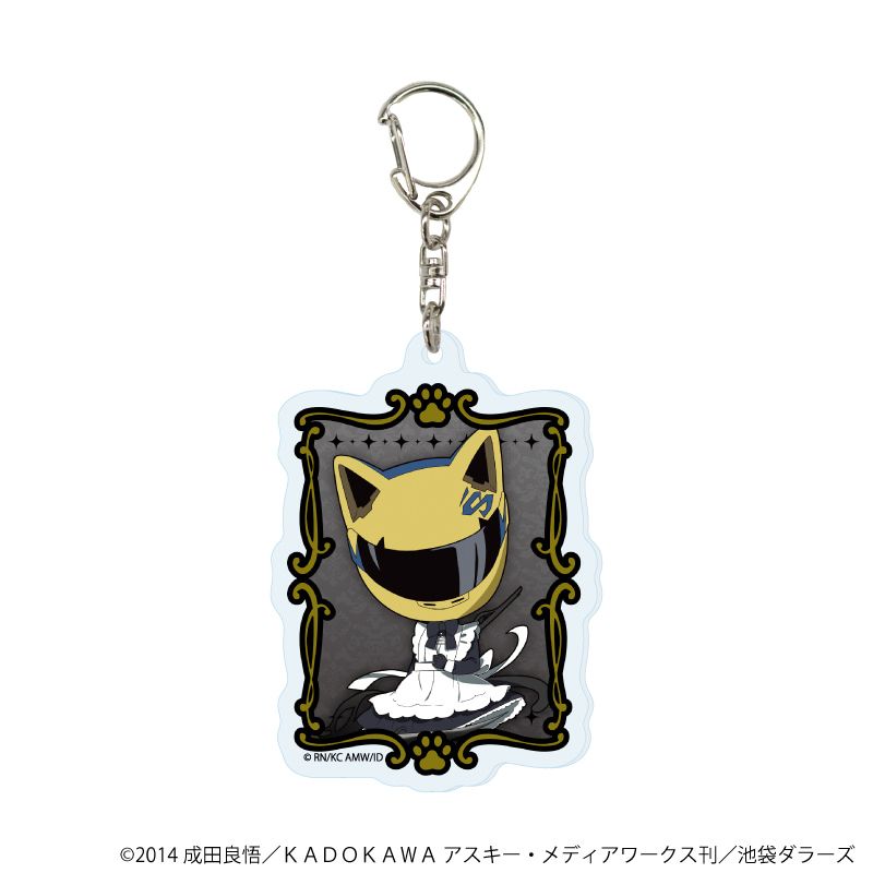 アクリルキーホルダー「デュラララ!!×2」10/猫耳バトラーver. ブラインド(6種)(ミニキャライラスト)