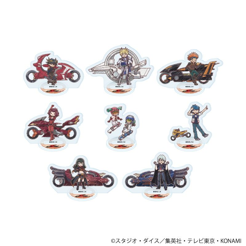 遊戯王 DDSコンプリートセット アクリルぷちスタンド「遊☆戯☆王5D's」06/コンプリートセット