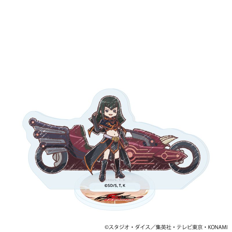 アクリルぷちスタンド「遊☆戯☆王5D's」06/ブラインド(8種)(レトロアートイラスト)