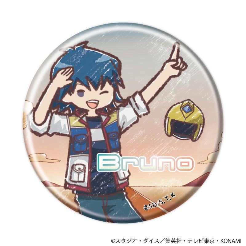 缶バッジ「遊☆戯☆王5D's」12/ブラインド(9種)(レトロアートイラスト)