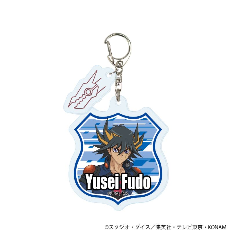 パーツ付きアクリルキーホルダー「遊☆戯☆王5D's」01/ブラインド(6種)(描き下ろしイラスト)