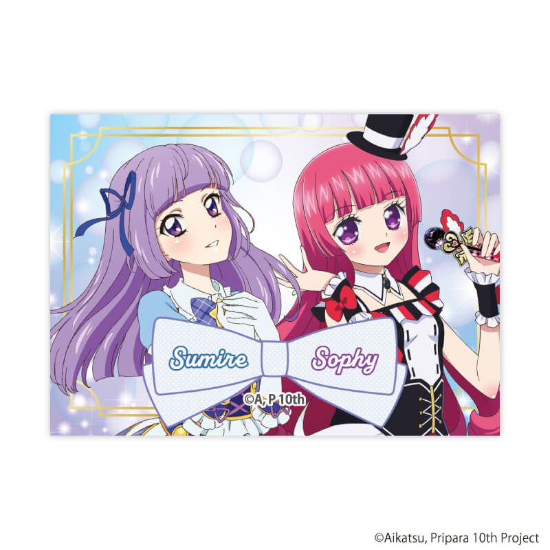 キャンバスボードミニ「アイカツ！×プリパラ THE MOVIE -出会いのキセキ！-」01/コンプリートセット(全6種)(公式イラスト)