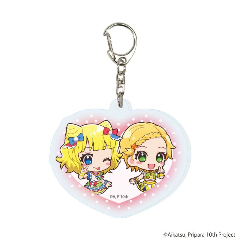 【バラ可】 アイカツ スイパラ ミニキャラアクリルスタンドキーホルダー まどか ハセ・プロ｜アイカツ！×プリパラ 3連アクリルキーホルダー
