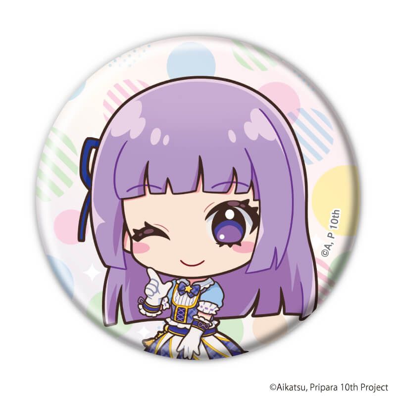 缶バッジ「アイカツ！×プリパラ THE MOVIE -出会いのキセキ！-」01/トレーディング(12種)(ミニキャライラスト)