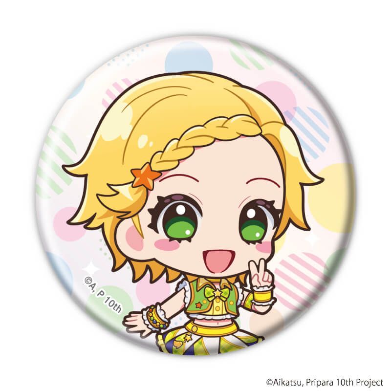 缶バッジ「アイカツ！×プリパラ THE MOVIE -出会いのキセキ！-」01/トレーディング(12種)(ミニキャライラスト)