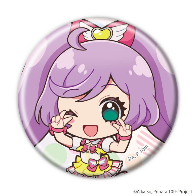 缶バッジ「アイカツ！×プリパラ THE MOVIE -出会いのキセキ！-」01/トレーディング(12種)(ミニキャライラスト)
