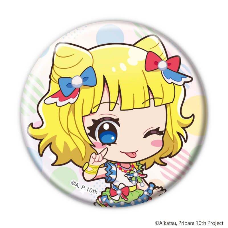缶バッジ「アイカツ！×プリパラ THE MOVIE -出会いのキセキ