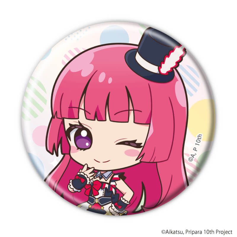 缶バッジ「アイカツ！×プリパラ THE MOVIE -出会いのキセキ