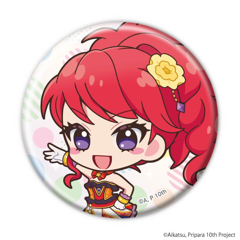 缶バッジ「アイカツ！×プリパラ THE MOVIE -出会いのキセキ！-」01/トレーディング(12種)(ミニキャライラスト)