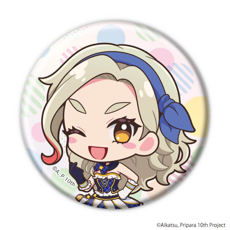 缶バッジ「アイカツ！×プリパラ THE MOVIE -出会いのキセキ！-」01/トレーディング(12種)(ミニキャライラスト)