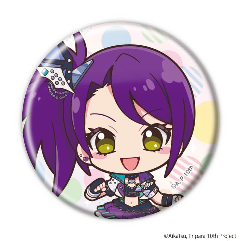 缶バッジ「アイカツ！×プリパラ THE MOVIE -出会いのキセキ！-」01/トレーディング(12種)(ミニキャライラスト)