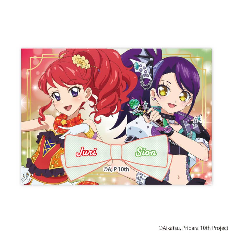 キャンバスボードミニ「アイカツ！×プリパラ THE MOVIE -出会いのキセキ！-」01/トレーディング(6種)(公式イラスト)