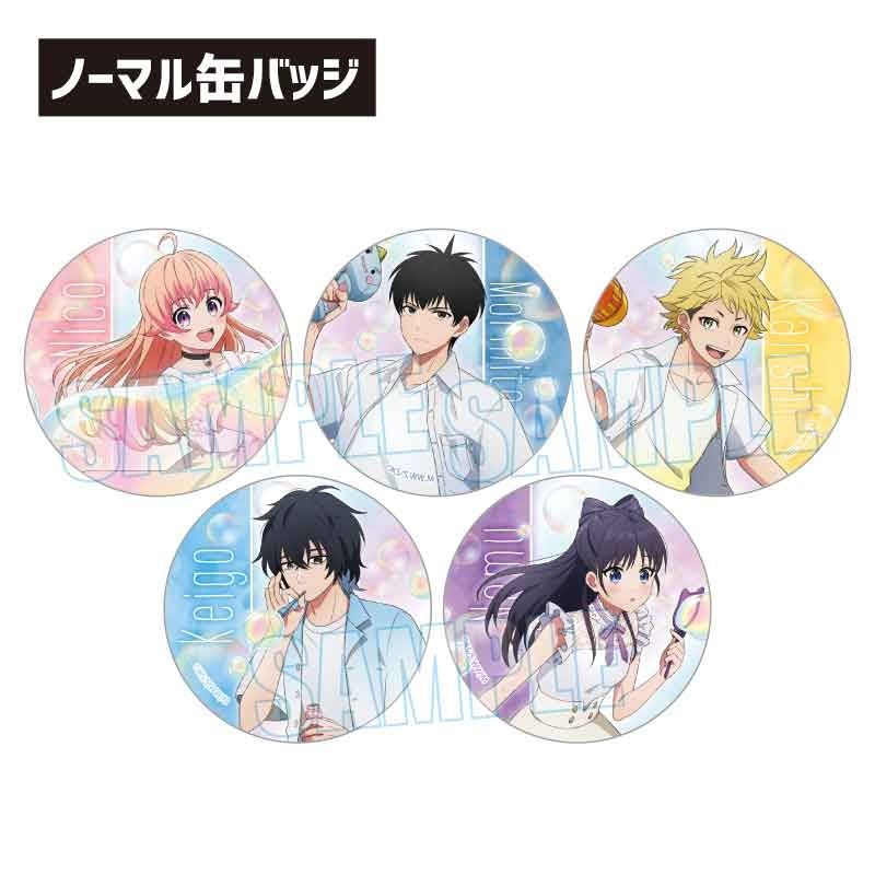 トレーディング缶バッジ ウィッチウォッチ バブルVer.