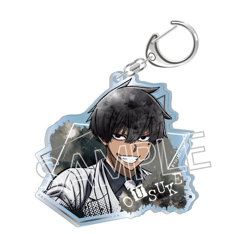 桃源暗鬼 ウェットカラーシリーズ アクリルキーホルダー Vol.2 桃角桜介