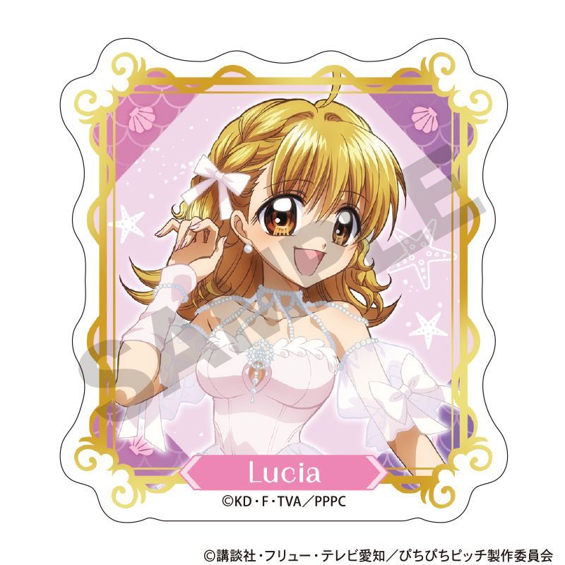 ぴちぴちピッチ アクリルクリップ 七海るちあ パールドレス