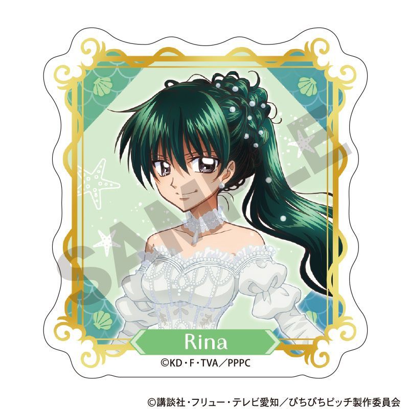 ぴちぴちピッチ アクリルクリップ 洞院リナ パールドレス