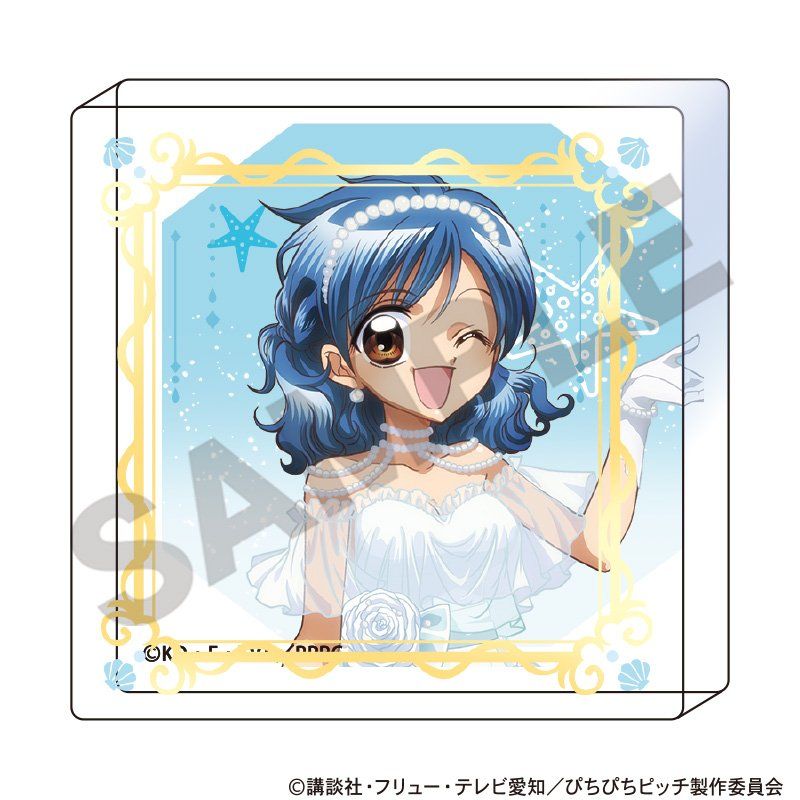 ぴちぴちピッチ アクリルブロック 宝生波音 パールドレス