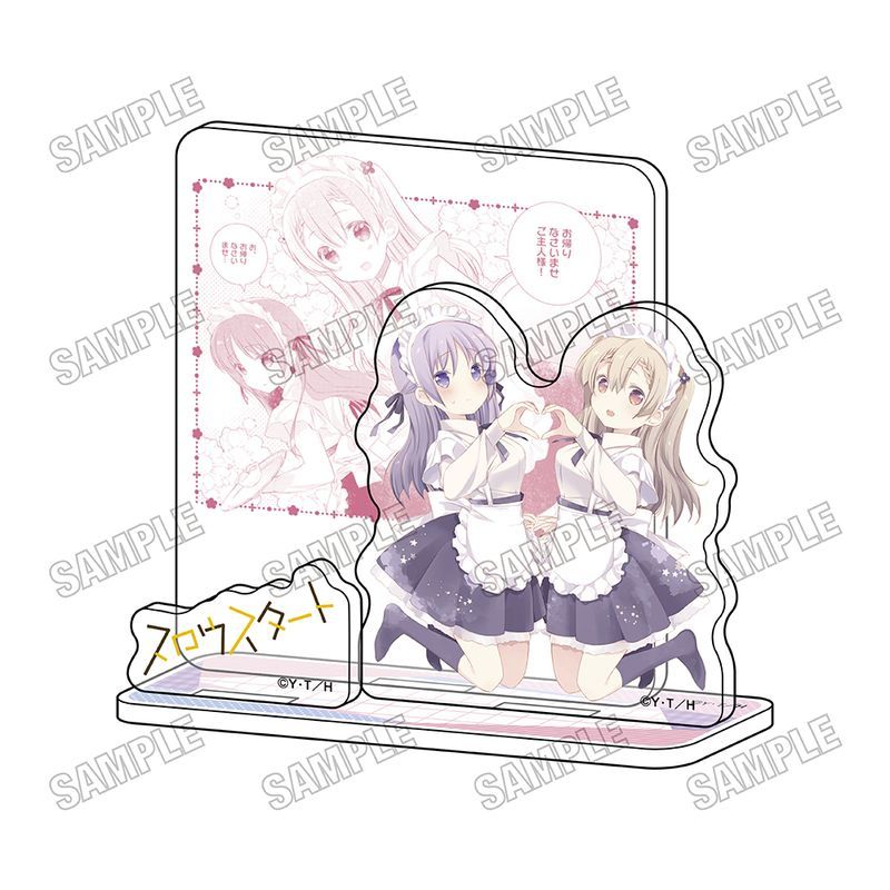 スロウスタート 名場面ミニアクリルジオラマ 3