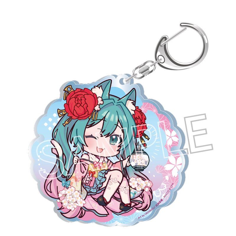 初音ミク 百鬼夜行 -麗宴- アクリルキーホルダー 猫又 B(ねこまた)