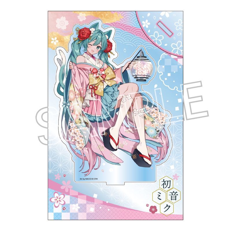 初音ミク アクリルスタンド Illustration byぶーた LUCUA大阪 グッズ