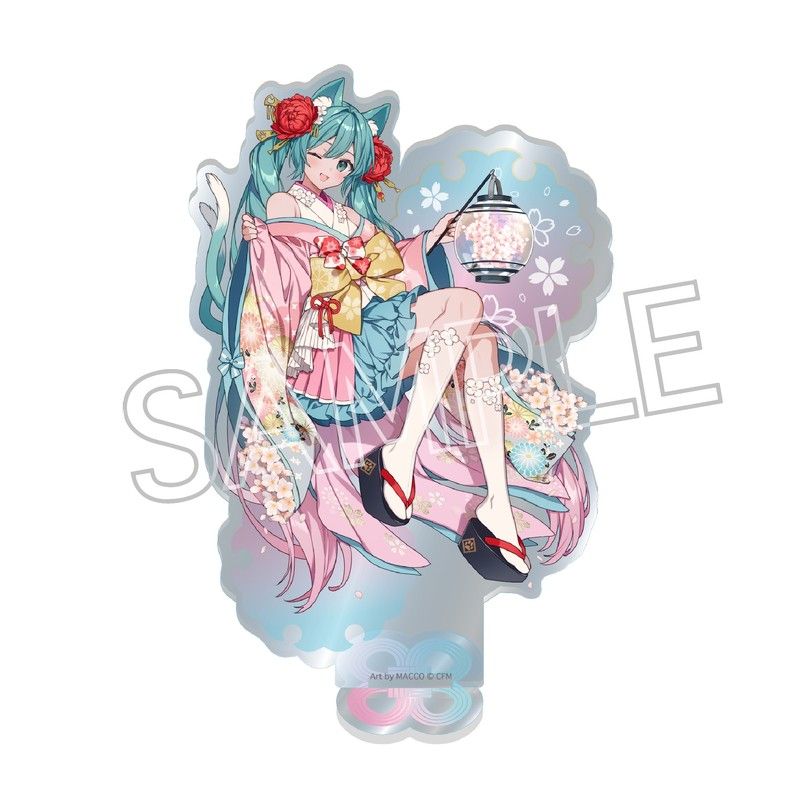 初音ミク 百鬼夜行 -麗宴- アクリルスタンドM A 猫又(ねこまた)