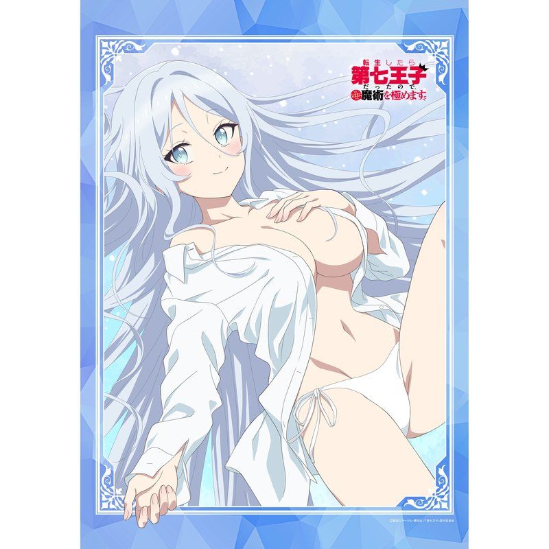 転生したら第七王子だったので、気ままに魔術を極めます B2タペストリー シルファ (下着Ver.)