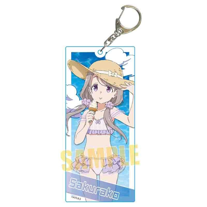 ちょいデカアクリルキーホルダー mono 敷島桜子(水着で海!)