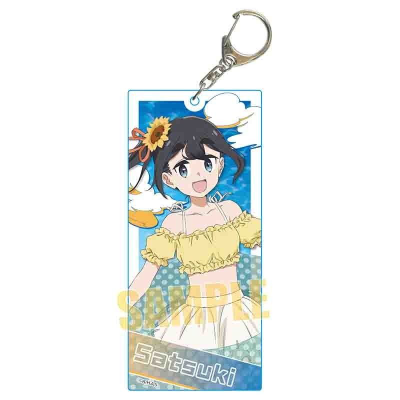 ちょいデカアクリルキーホルダー mono 雨宮さつき(水着で海!)