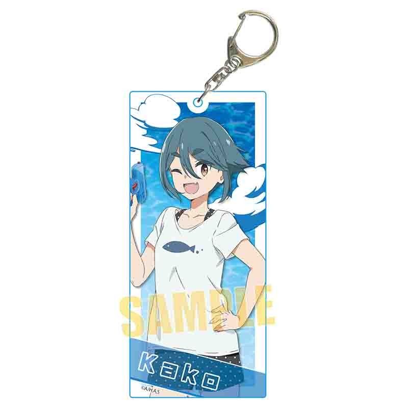 ちょいデカアクリルキーホルダー mono 駒田華子(水着で海!)