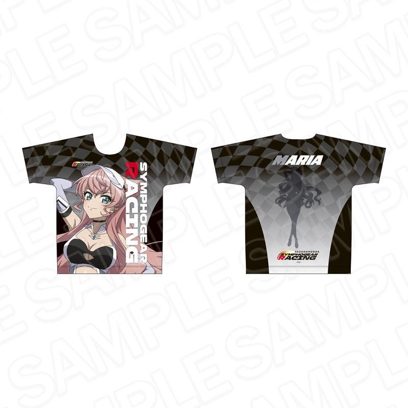 戦姫絶唱シンフォギアXV フルグラフィックTシャツ マリア・カデンツァヴナ・イヴ SYMPHOGEAR RACING Ver.