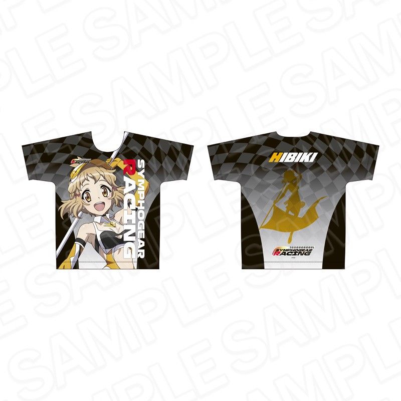戦姫絶唱シンフォギアXV フルグラフィックTシャツ 立花響 SYMPHOGEAR RACING Ver.