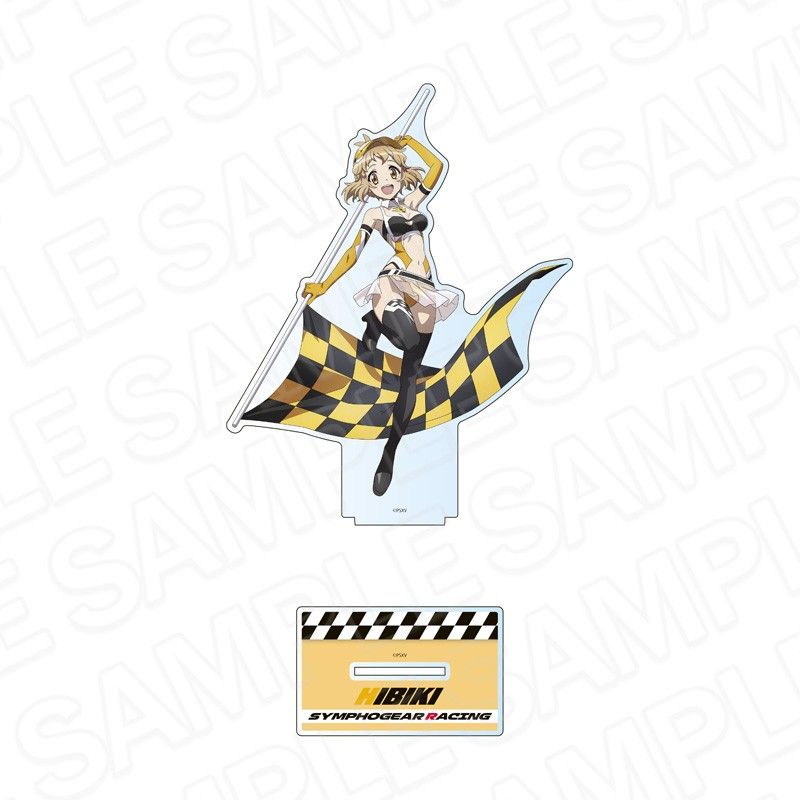 戦姫絶唱シンフォギアXV ホログラムデカアクリルスタンド 立花響 SYMPHOGEAR RACING Ver.
