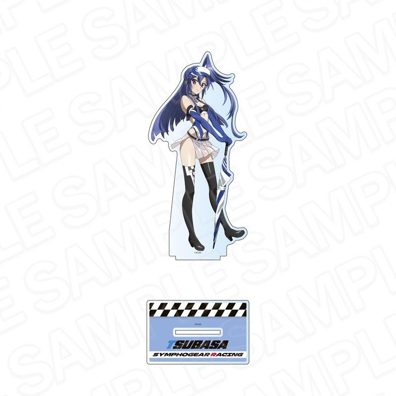 戦姫絶唱シンフォギアXV ホログラムデカアクリルスタンド 風鳴翼 SYMPHOGEAR RACING Ver.