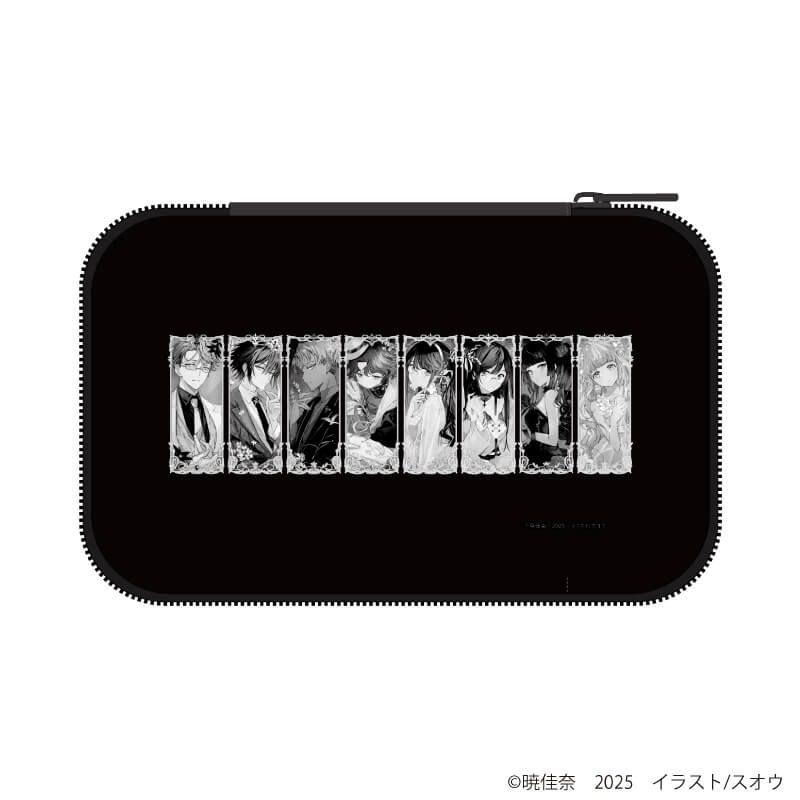 モバイルアクセサリーケース「春夏秋冬代行者」01/コマ割りデザイン(描き下ろしイラスト)