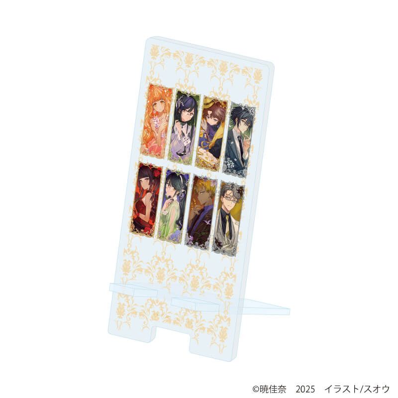 スマキャラスタンド「春夏秋冬代行者」01/コマ割りデザイン(描き下ろしイラスト)