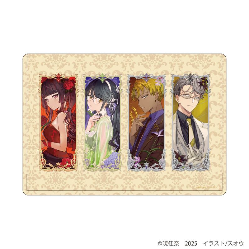 キャラクリアケース「春夏秋冬代行者」02/コマ割りデザインB(描き下ろしイラスト)