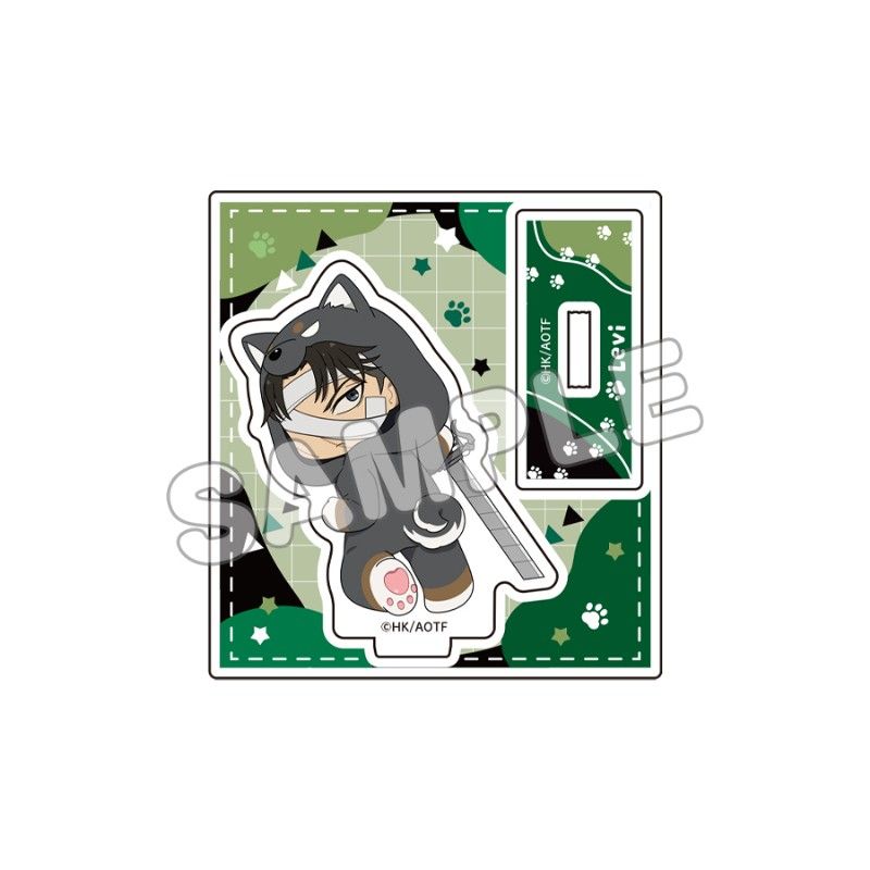 進撃の巨人 あにまるっこアクリルスタンド2 リヴァイ 戦闘中Ver.