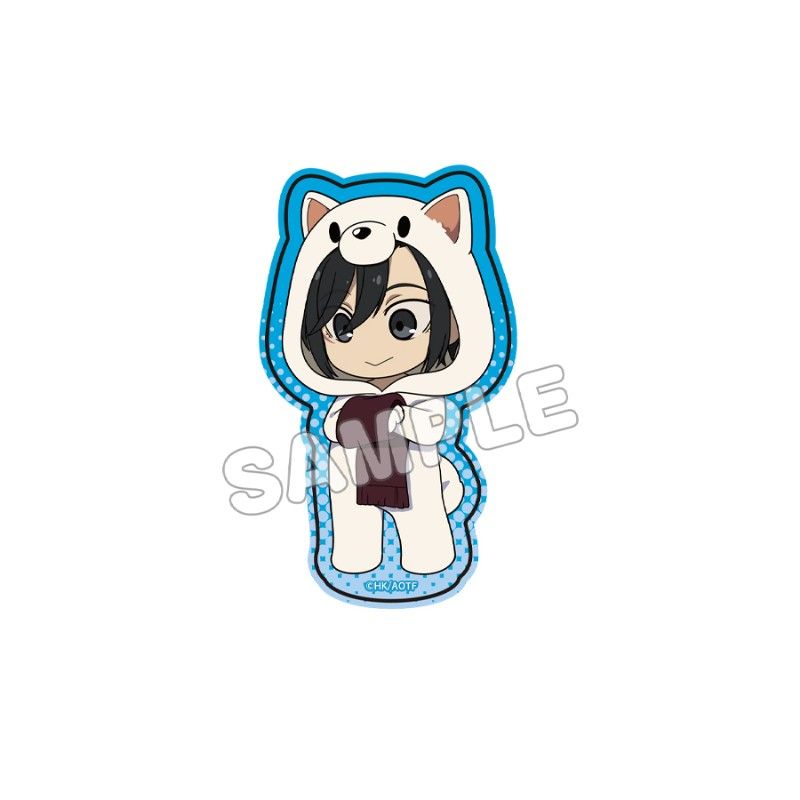 進撃の巨人 ホログラムダイカットステッカー The Final Season Ver. ミカサ