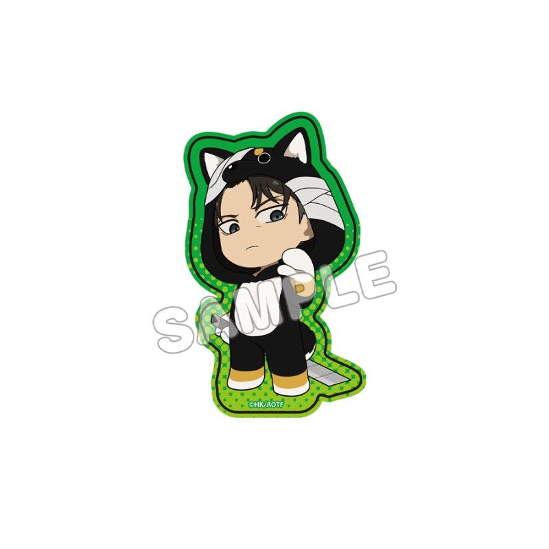 進撃の巨人 ホログラムダイカットステッカー The Final Season Ver. リヴァイ