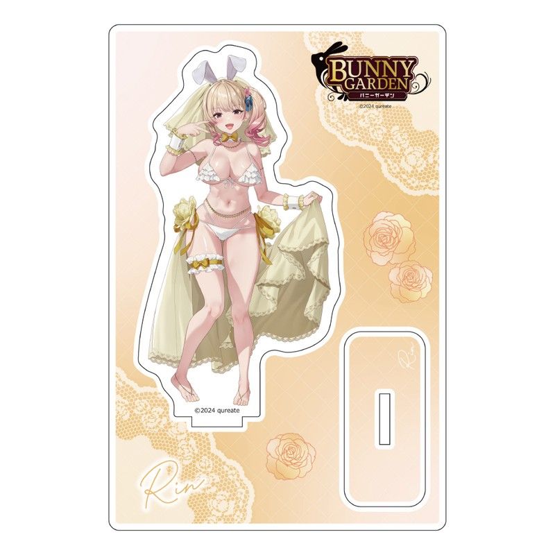 バニーガーデン 描き下ろしアクリルスタンド 凜/バニーウエディング水着
