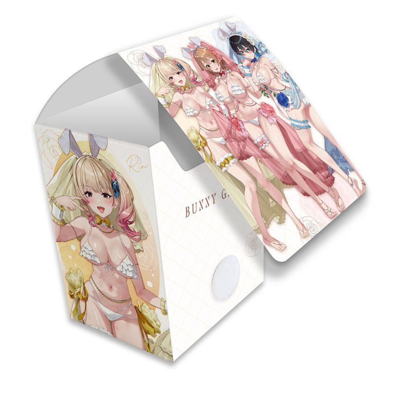 バニーガーデン 描き下ろしデッキケース バニーウエディング水着