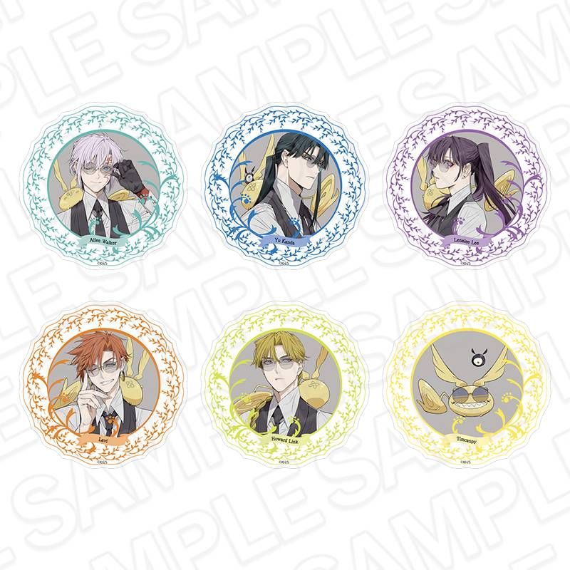 ⑧ D.Gray-man Dグレ アートコースター 全種セット 24枚 D.Gray-man ART COASTER 全24種セット