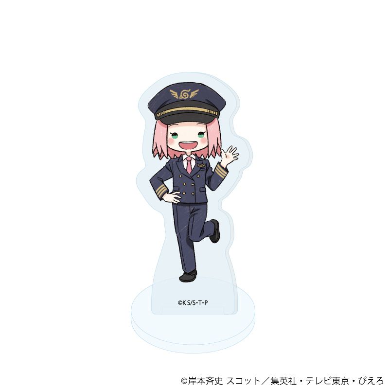 アクリルぷちスタンド「NARUTO-ナルト- 疾風伝」10/パイロットver. コンプリートセット(全6種)(グラフアートイラスト)