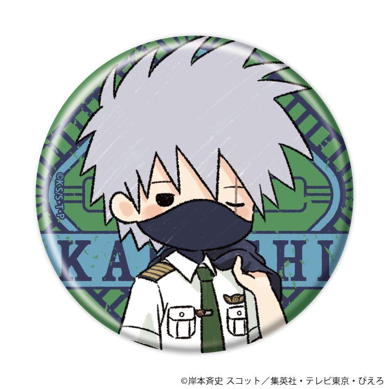 缶バッジ「NARUTO-ナルト- 疾風伝」17/パイロットver. コンプリートセット(全6種)(グラフアートイラスト)