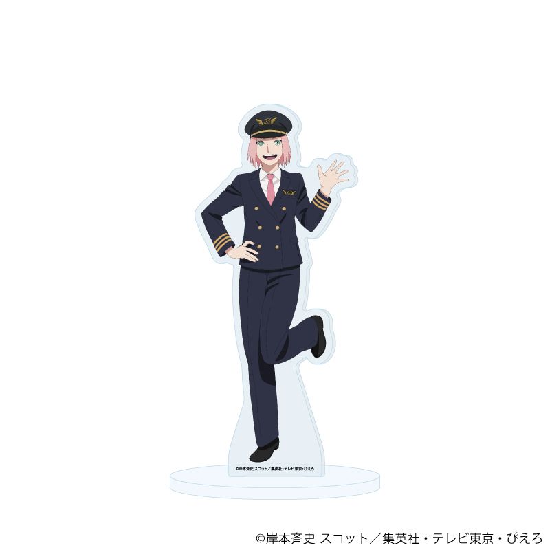 アクリルスタンド「NARUTO-ナルト- 疾風伝」52/春野サクラ パイロットver.(描き下ろしイラスト)