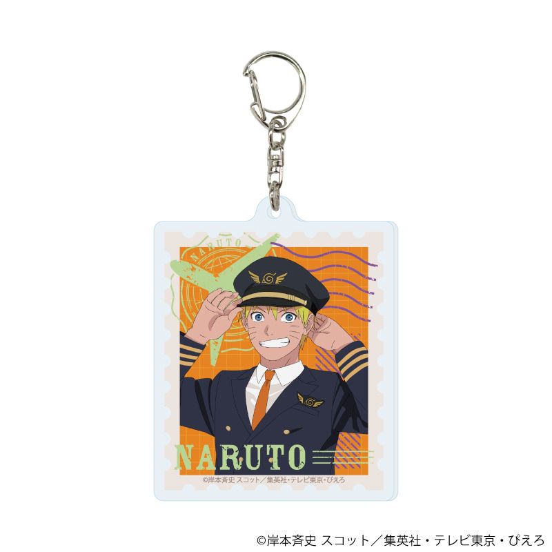 アクリルキーホルダー「NARUTO-ナルト- 疾風伝」04/パイロットver. ブラインド(6種)(描き下ろしイラスト)