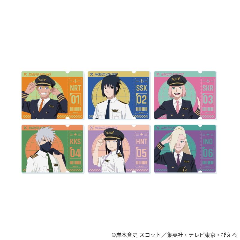 ミニアクリルプレート「NARUTO-ナルト- 疾風伝」04/パイロットver. ブラインド(6種)(描き下ろしイラスト)